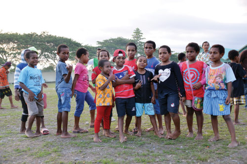 Anak-anak Sekolah Asrama Taruna Papua, Timika.